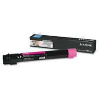 Toner Lexmark X950X2MG, magenta, 22 k