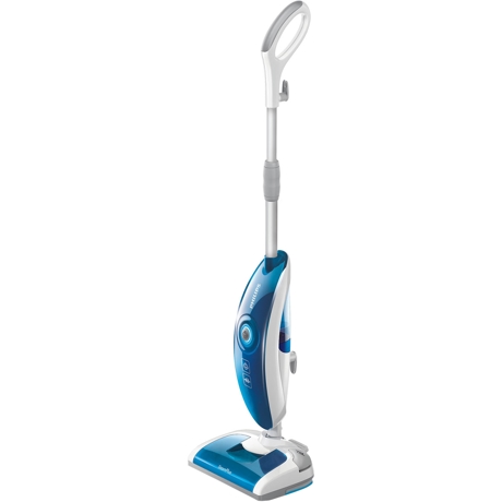 Mop cu aburi pentru curatat Philips FC7020/01 Steam, 1500 W, 450 ml, 20 g/m, Alb/Albastru