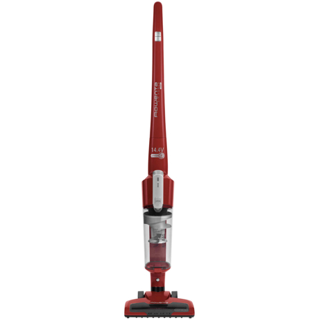 Aspirator vertical Rowenta Air Force Light RH6543WH, 14.4 V, Litiu-Ion, Autonomie 30 min., 0.65 L, Filtru lavabil, Roșu 