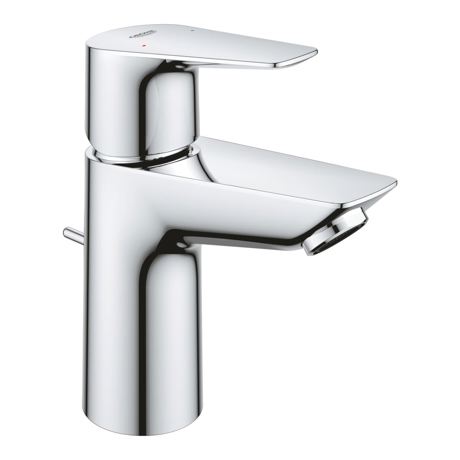 Baterie lavoar Grohe Bau Edge, Monocomanda, Marime S, Crom, 23328001