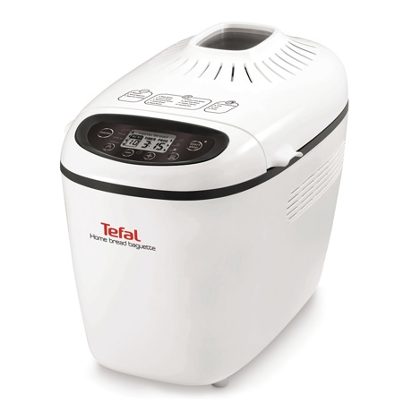 Cuptor de paine Tefal Home Bread Baguette PF610138, 1600 W, 1.5 kg, 16 programe, Alb