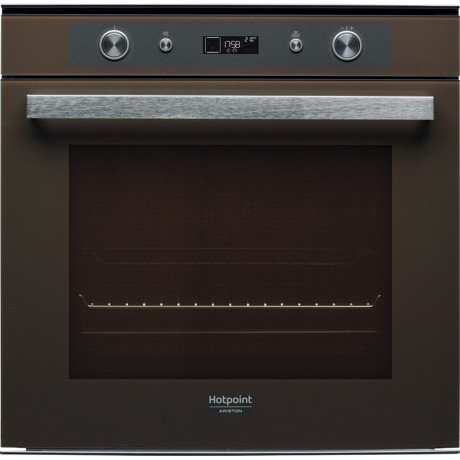 Cuptor incorporabil Hotpoint Ariston FI7 861 SH CF HA, Electric, 73 L, 8 functii, Grill, Display, Hidroliza, Maro