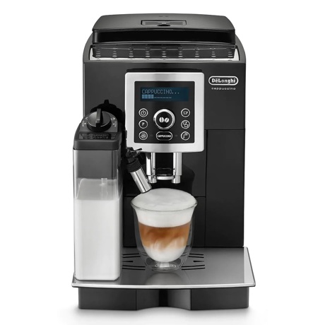 Espressor automat DeLonghi ECAM23.460.B, 1450W, 15 bar, Oprire automată, Sistem De'Longhi LatteCrema, Negru