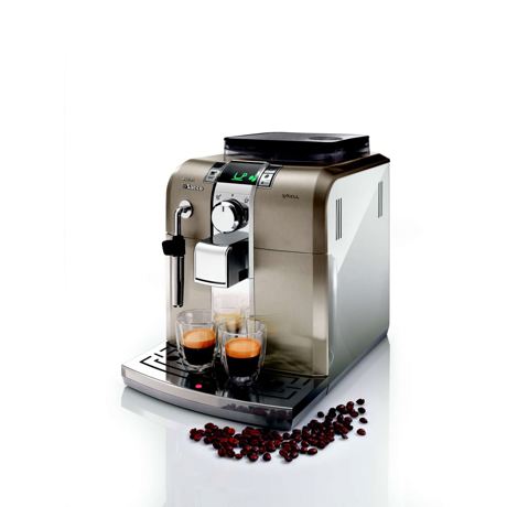 Espressor automat Philips Saeco Syntia HD8836/29, 1400 W, 15 bar, 1.2 L, Argintiu/Alb