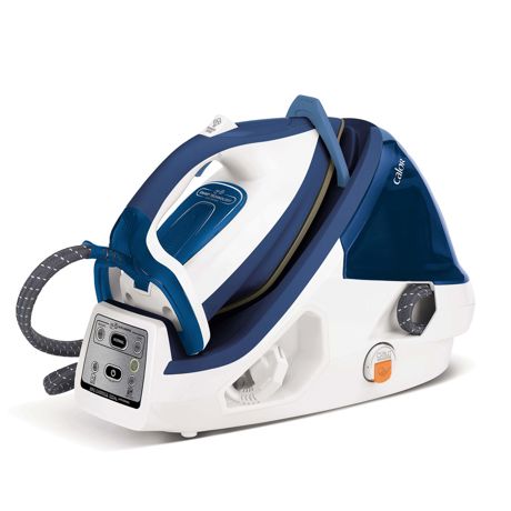 Statie de calcat Tefal Pro Express Control Plus GV8932, Talpa Autoclean, 2400 W, 1.6 l, 450 g/min, Alb/Albastru