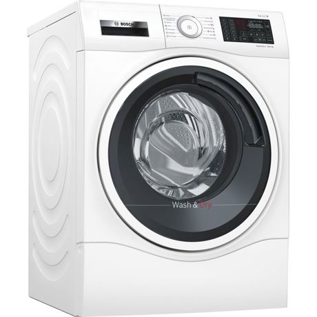 Masina de spalat rufe cu uscator Bosch WDU28540EU, 10 kg / 6 kg, 1400 rpm, EcoSilence Drive, Alb