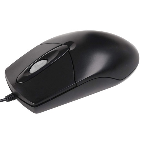 Mouse A4TECH OP-720, USB Black 