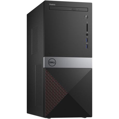 Sistem Dell Vostro Desktop 3671 Intel Core i5-9400, RAM 4GB, HDD 1TB, Tray load DVD Drive, Windows 10 Pro (64 Bit)