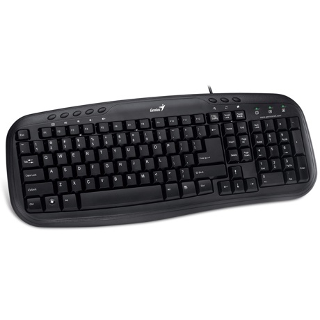 Tastatura Genius KB-M200, cu fir