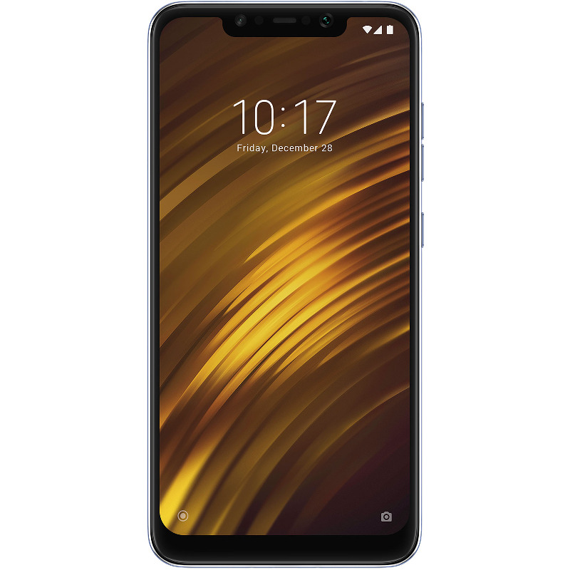 Telefon mobil Xiaomi POCOPHONE F1 64GB Steel Blue, RAM 6GB