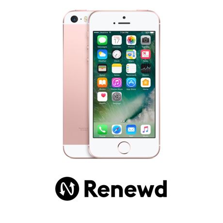 Telefon mobil Apple Renewd iPhone SE 64GB Rose Gold