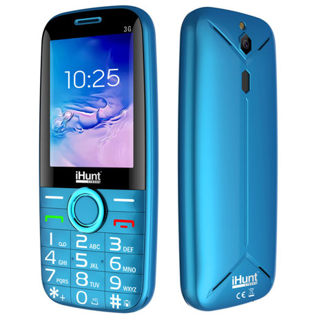 Telefon mobil iHUNT i5 3G Dual Sim, Bluetooth, Blue