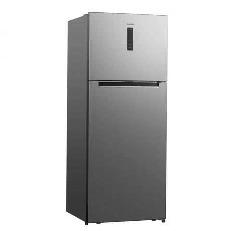 Frigider cu 2 usi Albatros FA55NFX+, Full No Frost, 420 L, Display, Chiller zone, Sertar legume, H 178 cm, Inox/silver