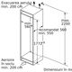 Frigider (răcitor) cu 1 uşă încorporabil Bosch KIR81AFE0 clasa E