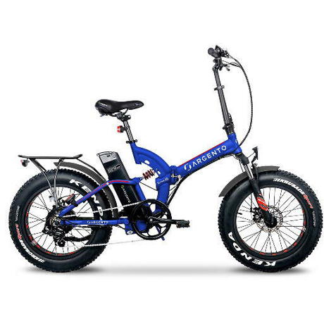 Bicicleta asist. electric Argento BiMax-XL Plus'21Shimano Tourney 7 viteze, motor 500W, pliabila