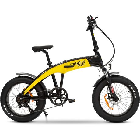 Bicicleta asistata electric Ducati Scrambler SCR-E20", 10Ah,motor 250W, 7 viteze, viteza maxima 25Km