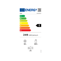 Frigider cu doua usi Tesla RD4650FTE