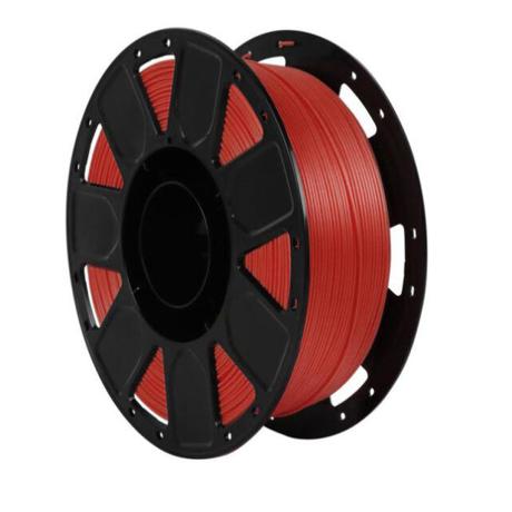 CREALITY ENDER PLA 3D Printer Filament, Red, Printing temperature: 200, Filament diameter: 1.75mm, Tensile strength: 60MPa, Size of filament wheel: Diameter 200mm, height 70mm, hole diameter 56mm.