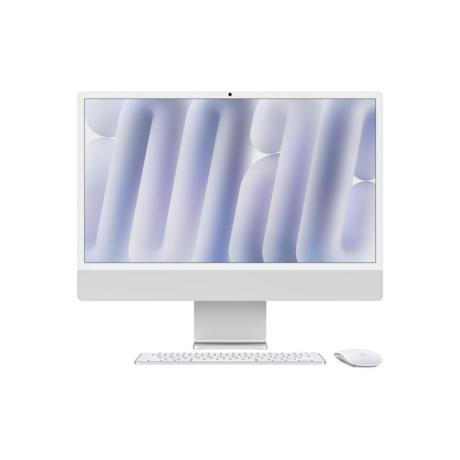 Apple iMAC 24" Retina 4.5k/ Apple M4 (CPU 8-core, GPU 8-core, Neural Engine 16-core)/24GB/1TB - Silver - INT KB (2024)