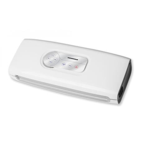 Aparat de vidat si sigilat Heinner HAV-140WH, vidare si sigilare , vidare uscata/umeda, functie sigilare , vidare caserole , functie marinare , control Touch , doua moduri: normal/delicat , functie Pulse , sistem racire banda sigilare , garnitura silicon, rola pungi inclusa 20x200 cm , furtun pentru caserole, mini cutter incorporat, compatibil cu pungi latime 30 cm , capacitate vidare: 7-8L/min , presiune: -0.6~- 0.8 bar  , putere: 140W, alb