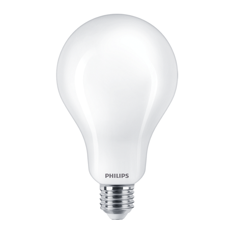 Bec LED Philips Classic A95, EyeComfort, E27, 23W (200W), 3452 lm, lumina rece (6500K), mat