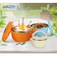 SET 3 CASEROLE TERMICE 2+4+6L,BELLY ORANGE, ART OF DINING BY HEINNER