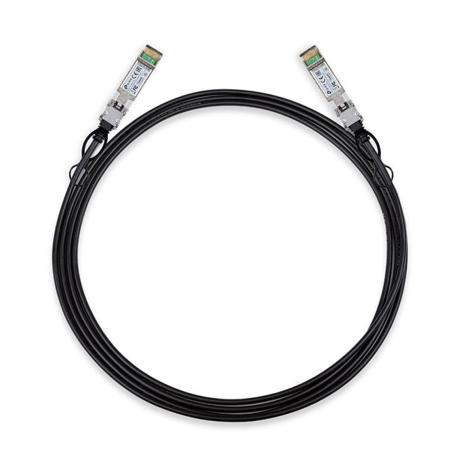 TP-LINK cablu 10G SFP, lungime 3 metri, direct attach, conector 10G in ambele parti.