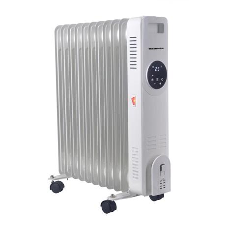 Calorifer cu ulei Heinner HOH-YD11WH, 2500 W, 11 elementi, Cu ulei, 3 trepte, Termostat ajustabil, Alb