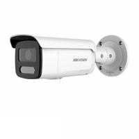 Camera supraveghere Hikvision IP bullet DS-2CD2T47G2-LSU/SL(2.8mm)C, 4MP, ColorVu - imagini color 24/7 (color si pe timp de noapte-F1.0 super-aperture), Acusens -Human and vehicle classification alarm based on deep learning, alarma vizuala(lumina stroboscopica) si alarma audio pentru avertizarea