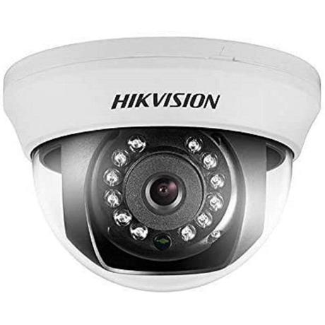 Camera supraveghere Hikvision, Turbo HD dome DS-2CE56H0T-IRMMF(2.8mm)(C), 5Mp, Rezolutie: 2560 × 1944@20fps