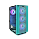 Carcasa PRO GAMING JUNGLE Mid Tower ARGB Cyan