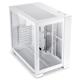 Carcasa Lian Li O11 Dyn Mini Snow Edition Mid-Tower Tempered Glass alb, PCI-Slots 5, 7