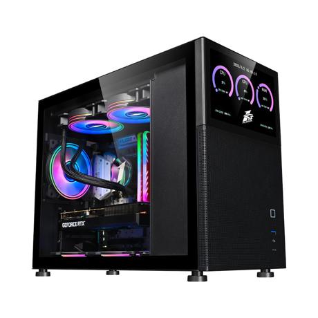 Carcasa 1STPLAYER MI6-EV Mid Tower NEGRU