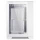 Carcasa Lian Li O11 Dyn Mini Snow Edition Mid-Tower Tempered Glass alb, PCI-Slots 5, 7