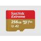 Card de Memorie SanDisk, 256GB, UHS-I, Class 10, 80MB/s + Adaptor