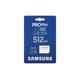 Card de Memorie MicroSDHC PRO PLUS 512GB, Class10/Grade 3 adapter UHS-I MB-MD128DA/EU