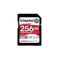 Card de Memorie Kingston SDXC Canvas React Plus Class 10 UHS-II 256GB