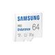 Card de Memorie Samsung Micro SDXC PRO Endurance (2022) UHS-1 Clasa 10 64GB + Adaptor SD