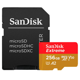 Card de Memorie Micro Secure Digital Card SanDisk Extreme PLUS, SDSQXBD-256G-GN6MA