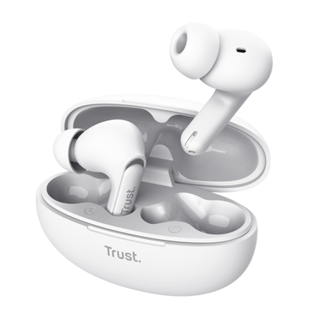 Casti Trust Yavi earbuds BT, frecventa raspuns 20 Hz - 20.000 Hz,  negru