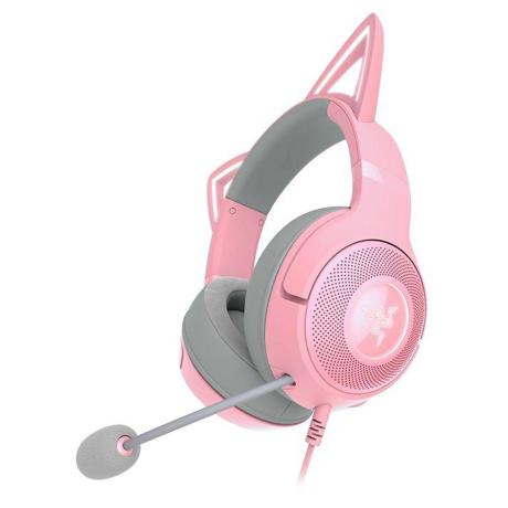 Casti Razer Kraken Kitty V2 - Quartz Edition