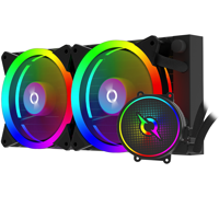 Cooler Procesor Aquarius 240 AIO Black ARGB PWM, compatibil AMD/Intel