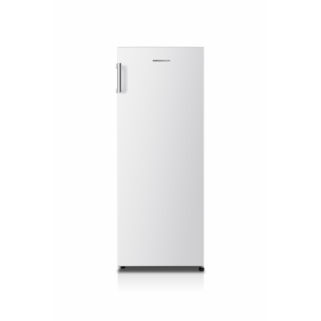 Frigider Heinner HF-HS250E++, clasa energetica: E, capacitate totala: 242L, control mecanic cu termostat ajustabil, lumina LED, 4 rafturi sticla frigider,Alb