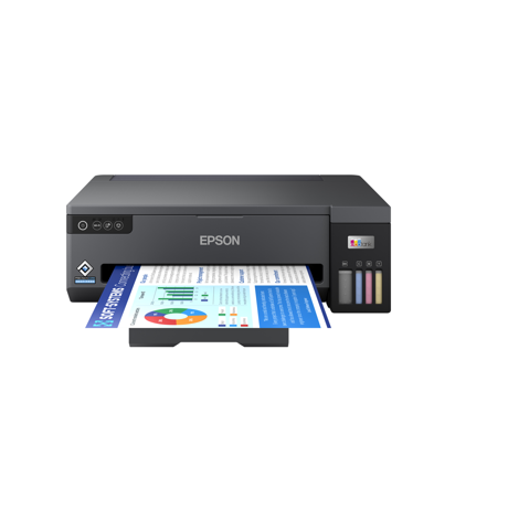 Imprimanta inkjet color CISS Epson L11050, dimensiune A3, viteza max ISO 15ppm alb-negru, 8ppm color, rezolutie 4800 x 1200dpi, alimentare hartie 100 coli,  interfata USB 2.0, WI-FI Direct, consumabile: 103 Ecotank C13T00S14A, C13T00S34A, C13T00S44A, C13T00S24A (65ml).