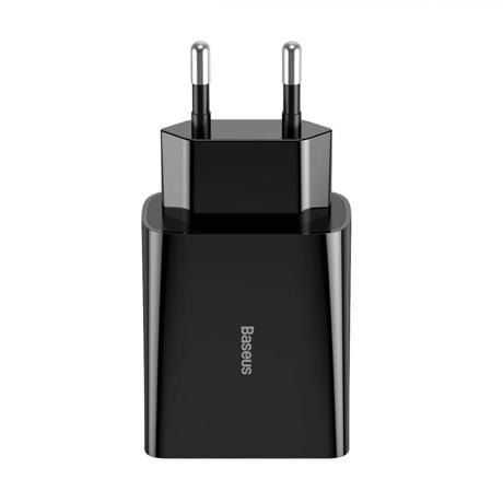 INCARCATOR retea Baseus Speed Mini, Quick Charge 20W, 1 x USB Type-C 5V/3A max, negru