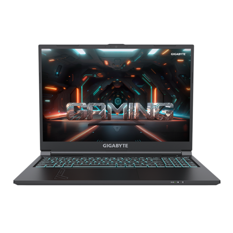 Gigabyte G6 KF-H3EE853SD Gaming Notebook, Free DOS, Procesor: 13th Gen Intel® Core™ i7-13620H, Placa video: NVIDIA® GeForce RTX™ 4060 Laptop GPU 8GB GDDR6, Display: 16.0" 16:10 Thin Bezel FHD+ 1920x1200 WUXGA, 165Hz, Memorie: 16GB DDR5-4800, Stocare  512GB, M.2 2280 x 2, Tastatura iluminata