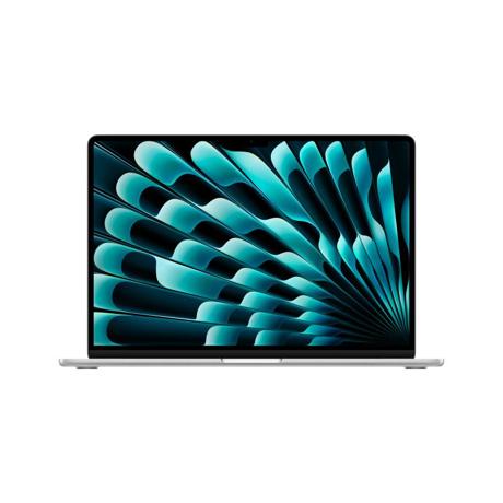 MacBook Air 15.3" Retina/Apple M3 (CPU 8- core, GPU 10- core, Neural Engine 16- core)/16GB/512GB - Silver - INT KB (2024) (US power supply with included US-to-EU adapter)