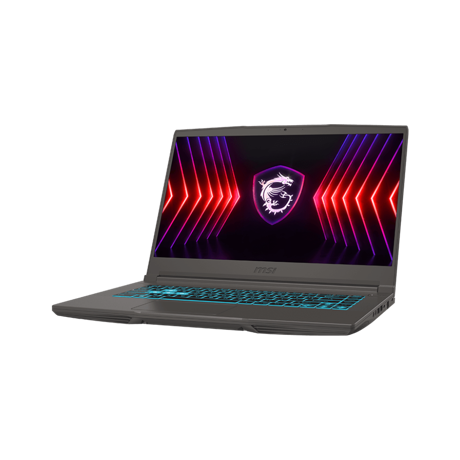 Laptop MSI Gaming Thin 15 B12UCX-2202XRO, 15.6" FHD (1920x1080), 144Hz, IPS-Level, Alder Lake i5-12450H Processor 12M Cache, up to 4.4 GHz, video dedicat NVIDIA GeForce RTX 2050 Laptop GPU 4GB GDDR6, RAM DDR IV 8GB*2 (3200MHz), SSD 512GB PCIe GEN4x4 w/o DRAM NVMe, no ODD, No Card reader, 2x 2W