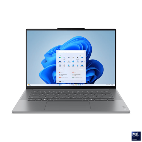 Laptop Lenovo Yoga Slim 7 15ILL9, 15.3" 2.8K WQXGA+ (2880x1800) IPS 500nits Glossy / Anti-fingerprint, 100% DCI-P3, 100% sRGB, 120Hz, Eyesafe, Dolby Vision, DisplayHDR 400, Glass, Touch, TCON, Intel Core Ultra 7 258V, 8C (4P + 4LPE) / 8T, Max Turbo up to 4.8GHz, 12MB, video Integrated Intel Arc