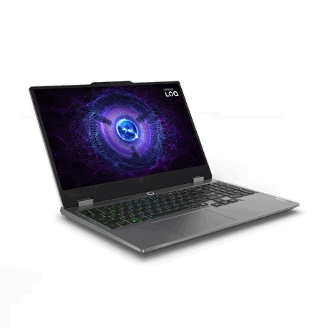 Laptop Lenovo Gaming LOQ 15IAX9, 15.6" FHD (1920x1080) IPS 300nits Anti-glare, 100% sRGB, 144Hz, G-SYNC®, Intel® Core™ i5-12450HX, 8C (4P + 4E) / 12T, P-core up to 4.4GHz, E-core up to 3.1GHz, 12MB, video NVIDIA® GeForce RTX™ 4060 8GB GDDR6, Boost Clock 2370MHz, TGP 105W, RAM 16GB (2x 8GB SO-DIMM